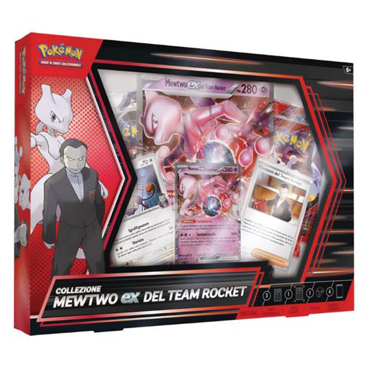 Pokemon TCG - Rivali Predistinati - Collezione Mewtwo ex team Rocket