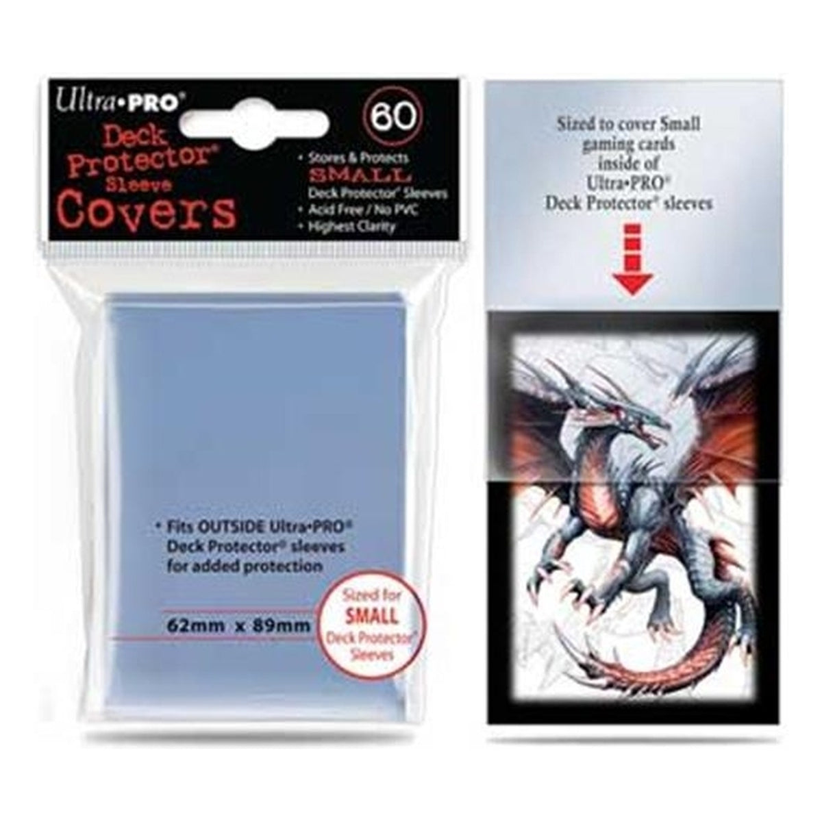 Bustine Mini Deck Protector, 60 pezzi - Ultra PRO