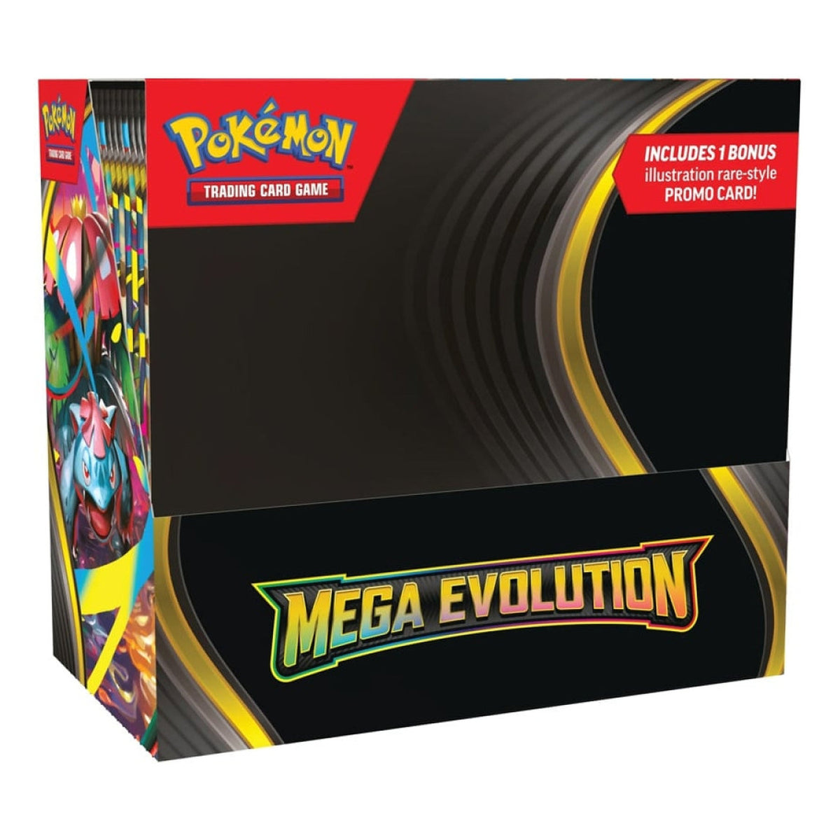 Pokemon TCG - MEGAEVOLUZIONI - Booster Box + ILLUSTRIERTE PROMOKARTE