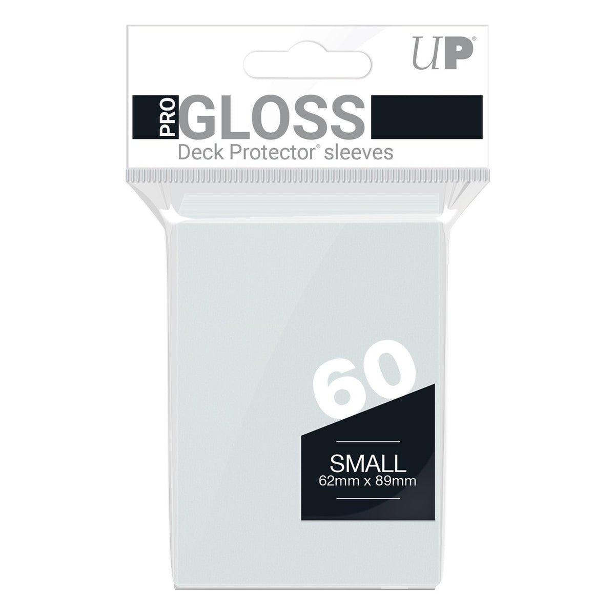 Bustine Small Pro Gloss Clear, 60 pezzi - Ultra PRO