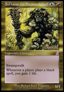 Sol'kanar the Swamp King - Time Spiral (Time Shifted)