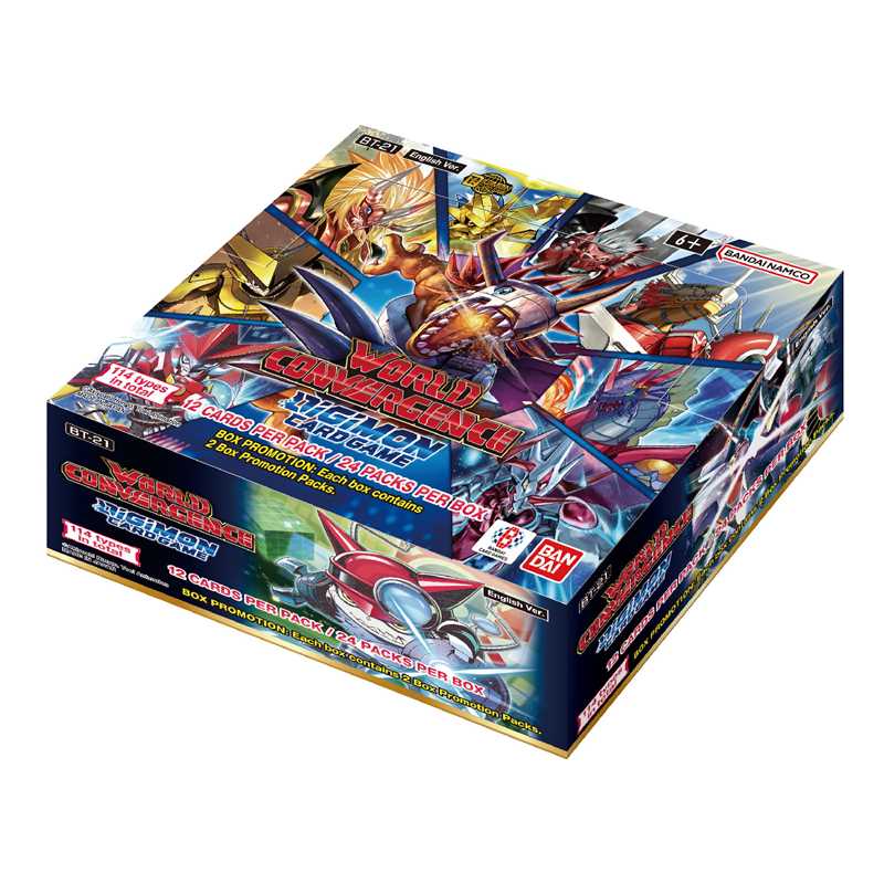 Digimon TCG - BT21 - World Convergence - Booster Box