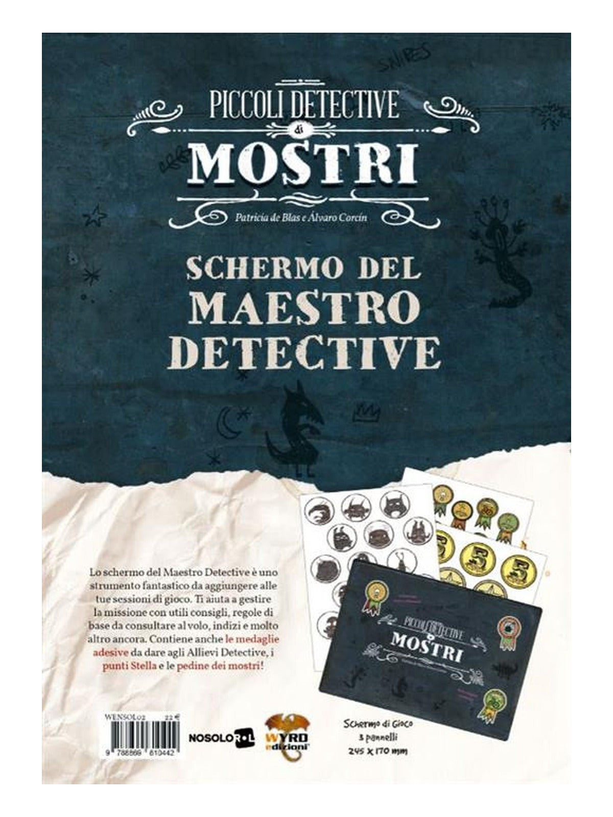 Piccoli Detective di Mostri: Schermo del Maestro Detective - Gioco di Ruolo (ITA)