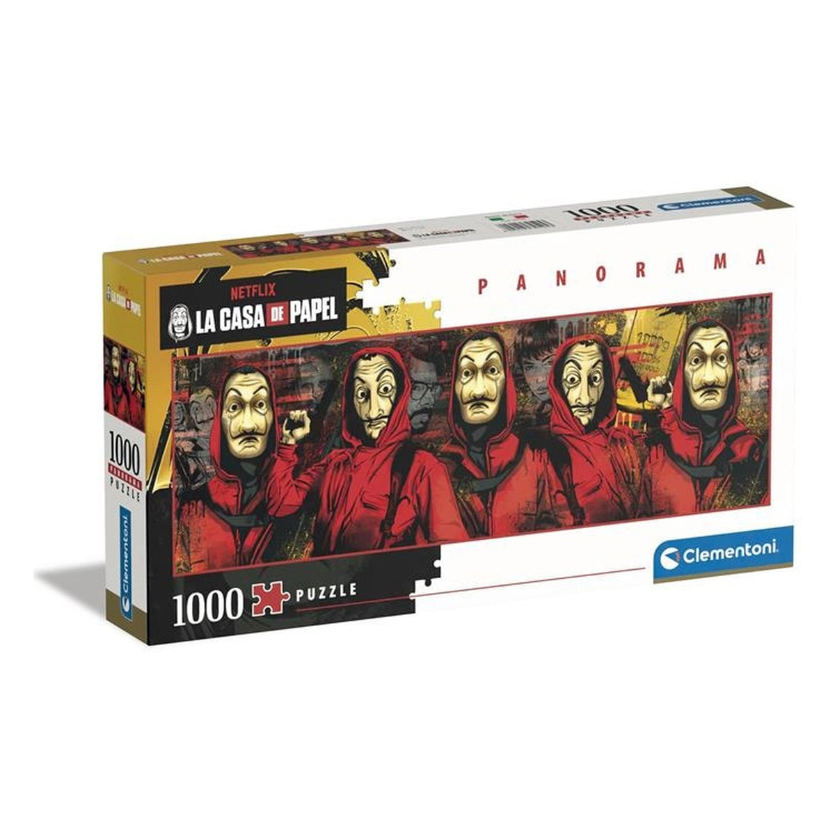 La Casa de Papel: Puzzle 1000 Pezzi Panorama