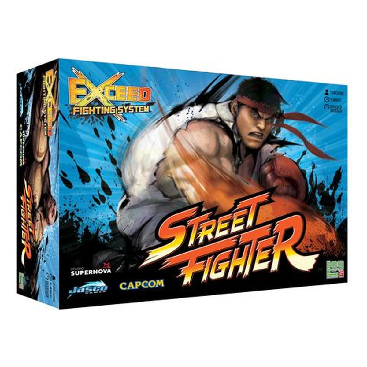 Exceed Street Fighter Box 1 + Carte Sostitutive - Gioco da Tavolo (ITA)