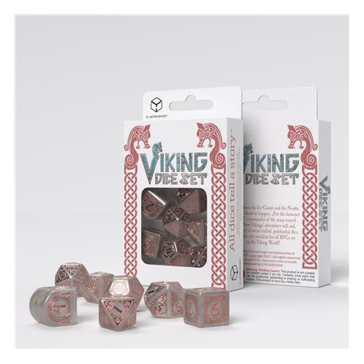 Q Workshop Viking Niflheim - Set 7 Dadi