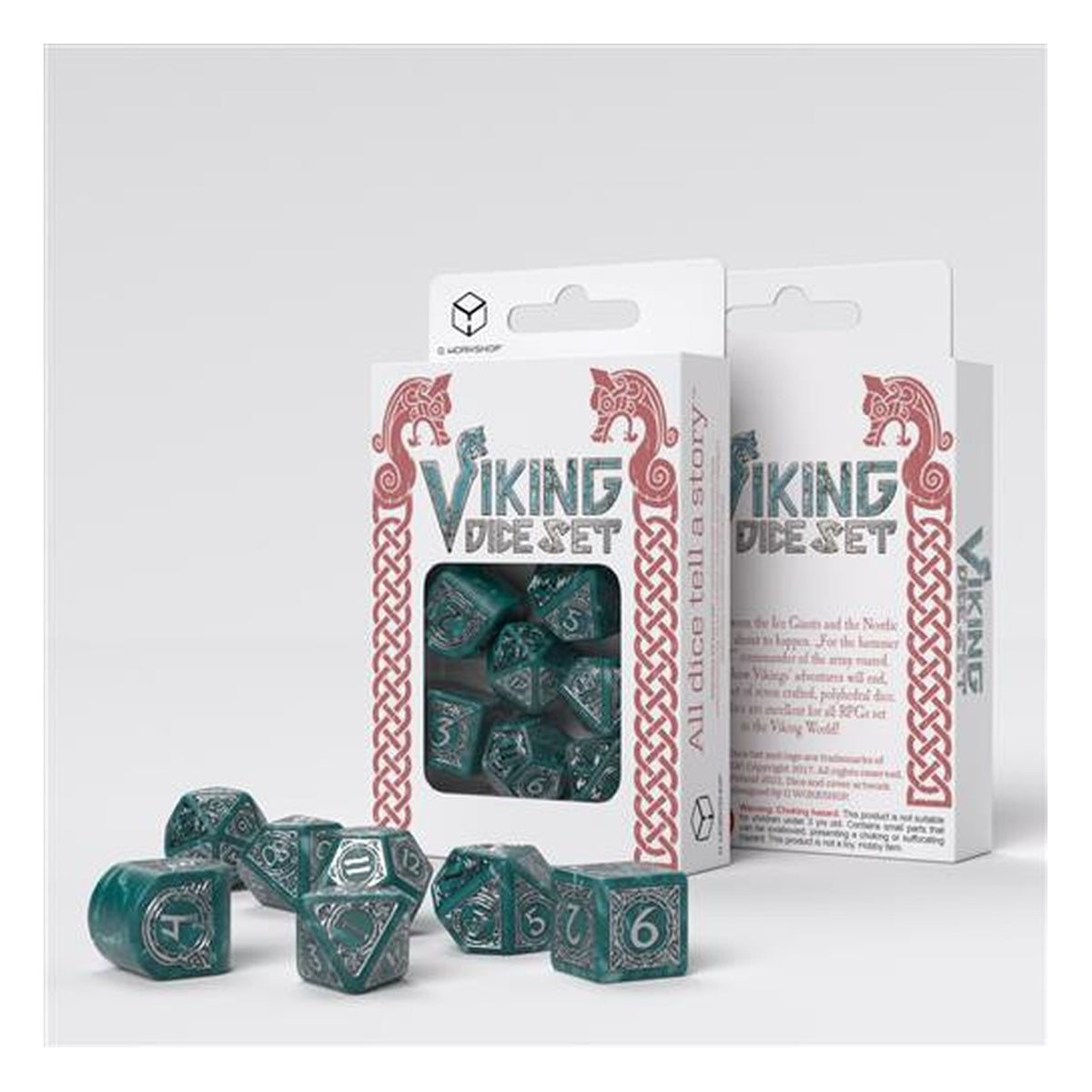 Q Workshop Viking Mjolnir - Set 7 Dadi