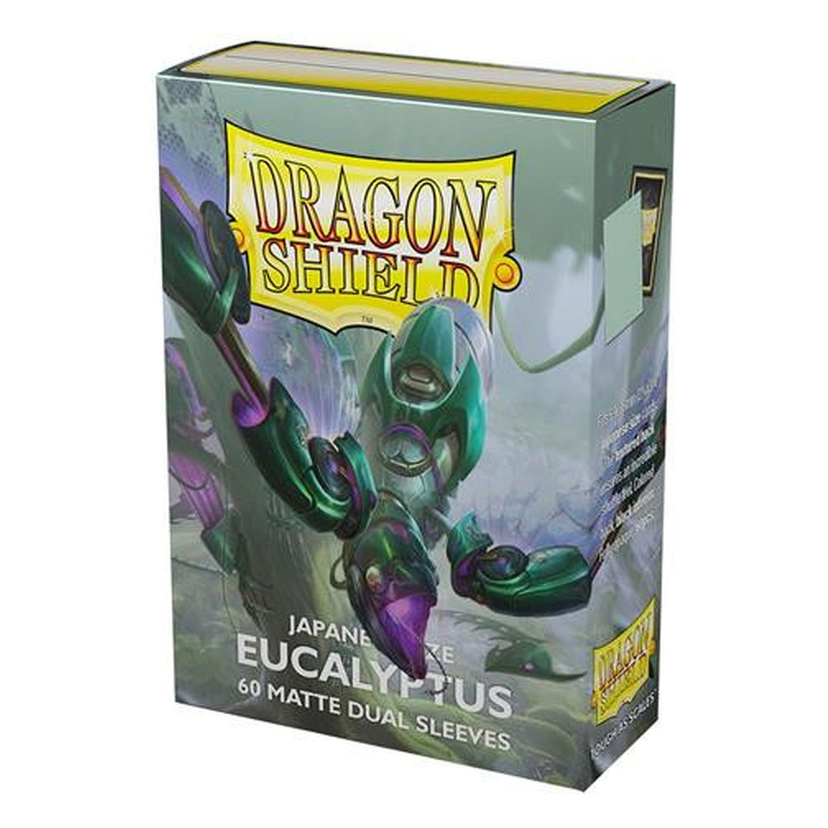 60 Bustine Japanese Matte Dual Eucalyptus - Dragon Shield