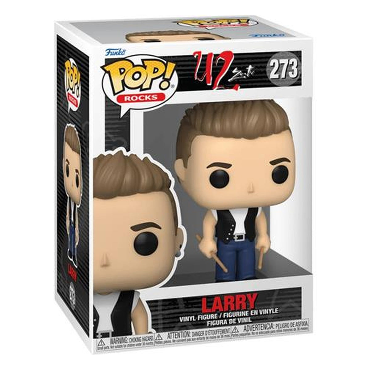 Funko Pop! Rocks U2: Larry Zoo TV 273 - Figura in Vinile 9 cm