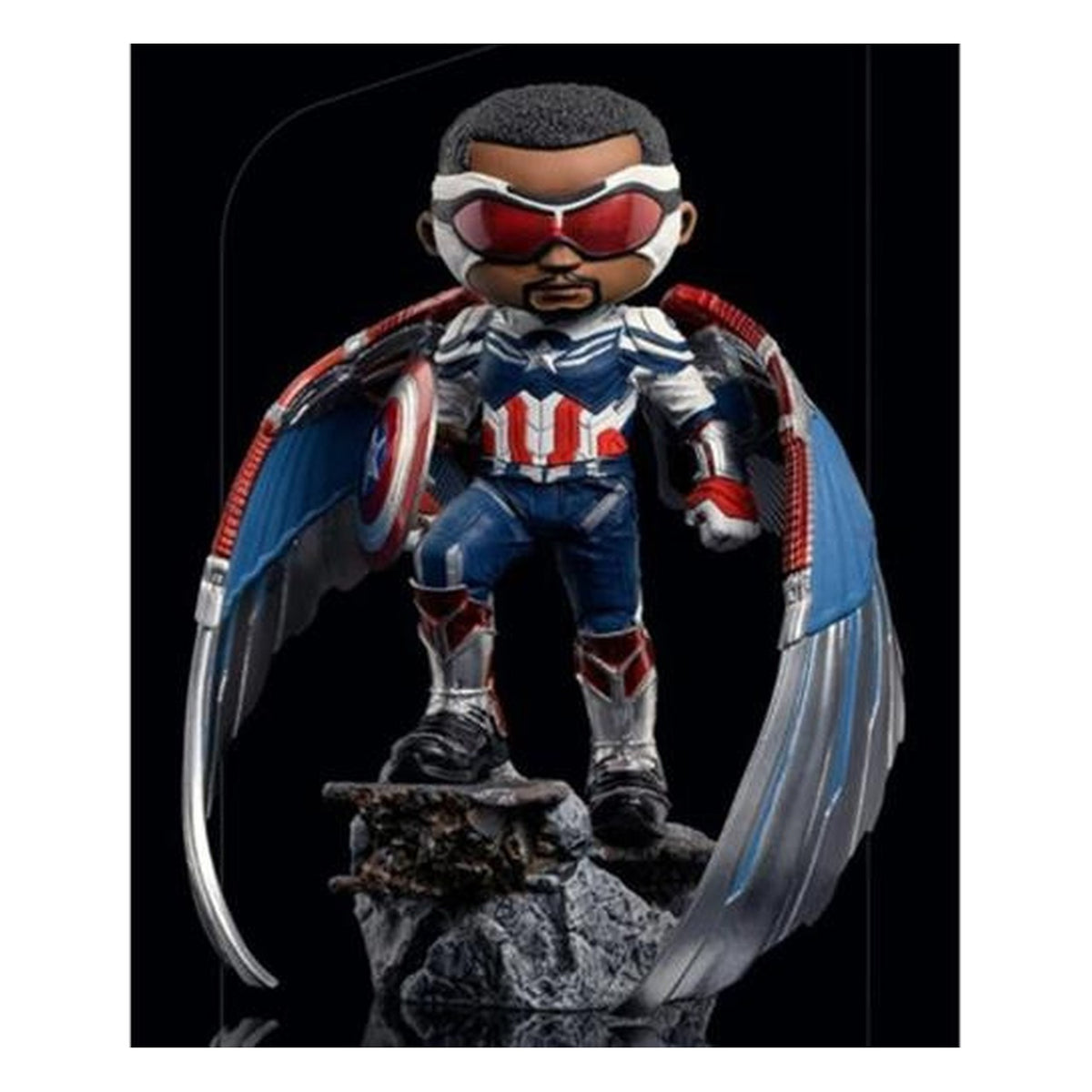 Marvel The Falcon and the Winter Soldier: Captain America Sam Wilson MiniCo - Statua 17 cm