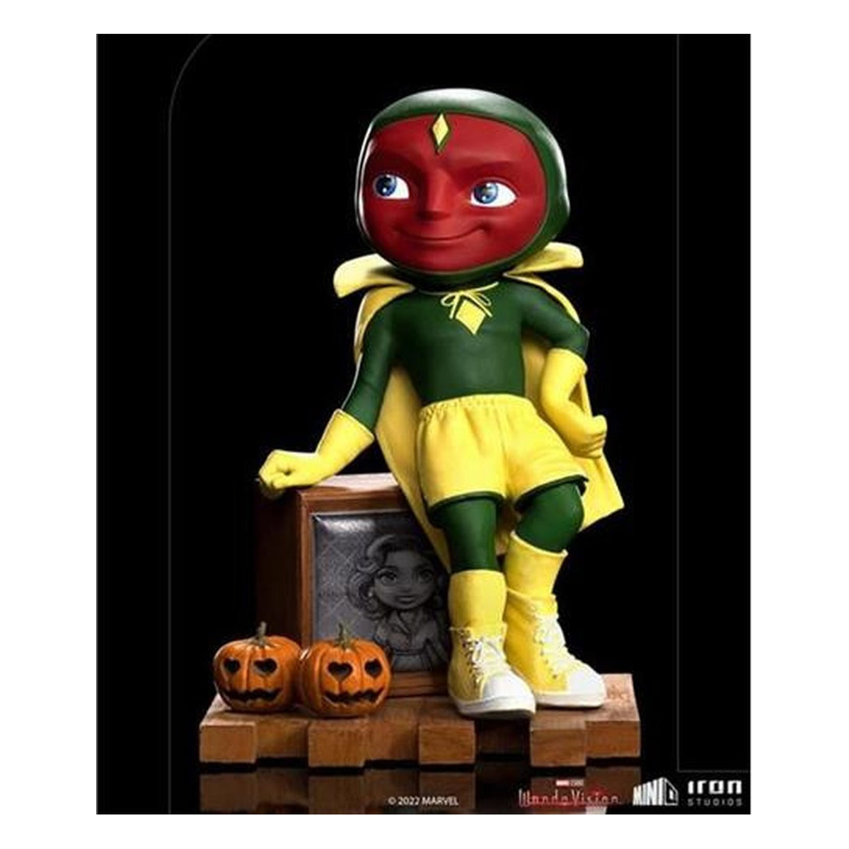 Marvel WandaVision: Vision Halloween Ver. MiniCo - Statua 17 cm