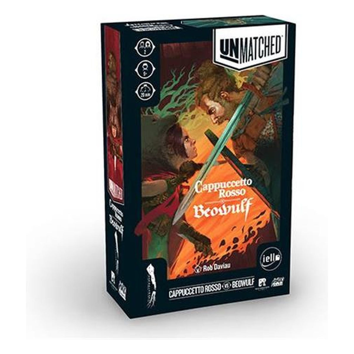 Unmatched: Cappuccetto Rosso vs Beowulf - Gioco da Tavolo (ITA)