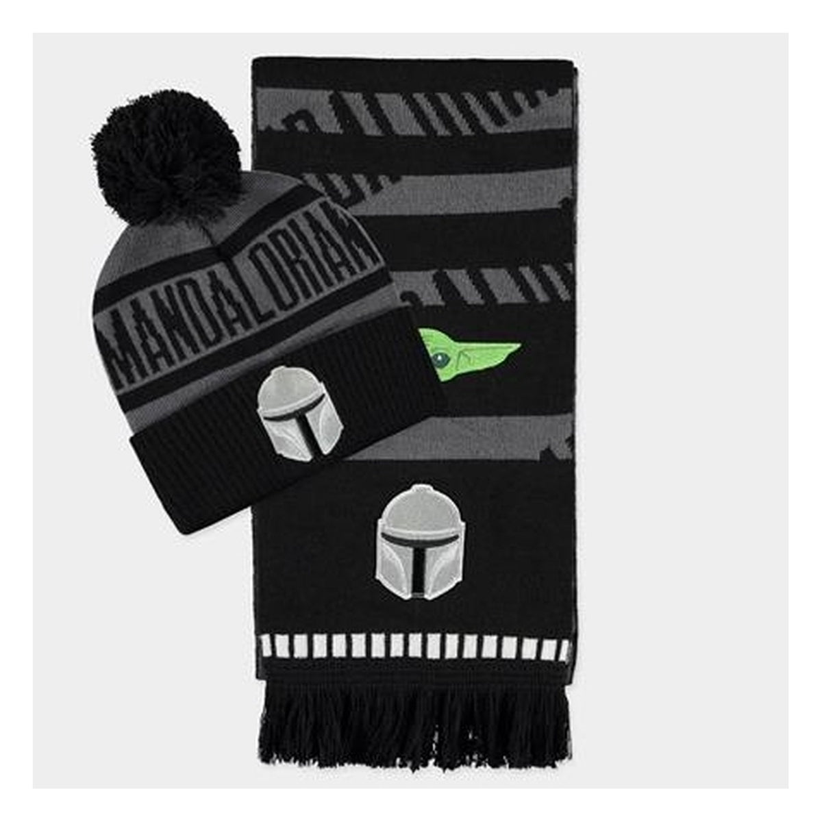 Star Wars The Mandalorian - Set Regalo Cuffia e Sciarpa