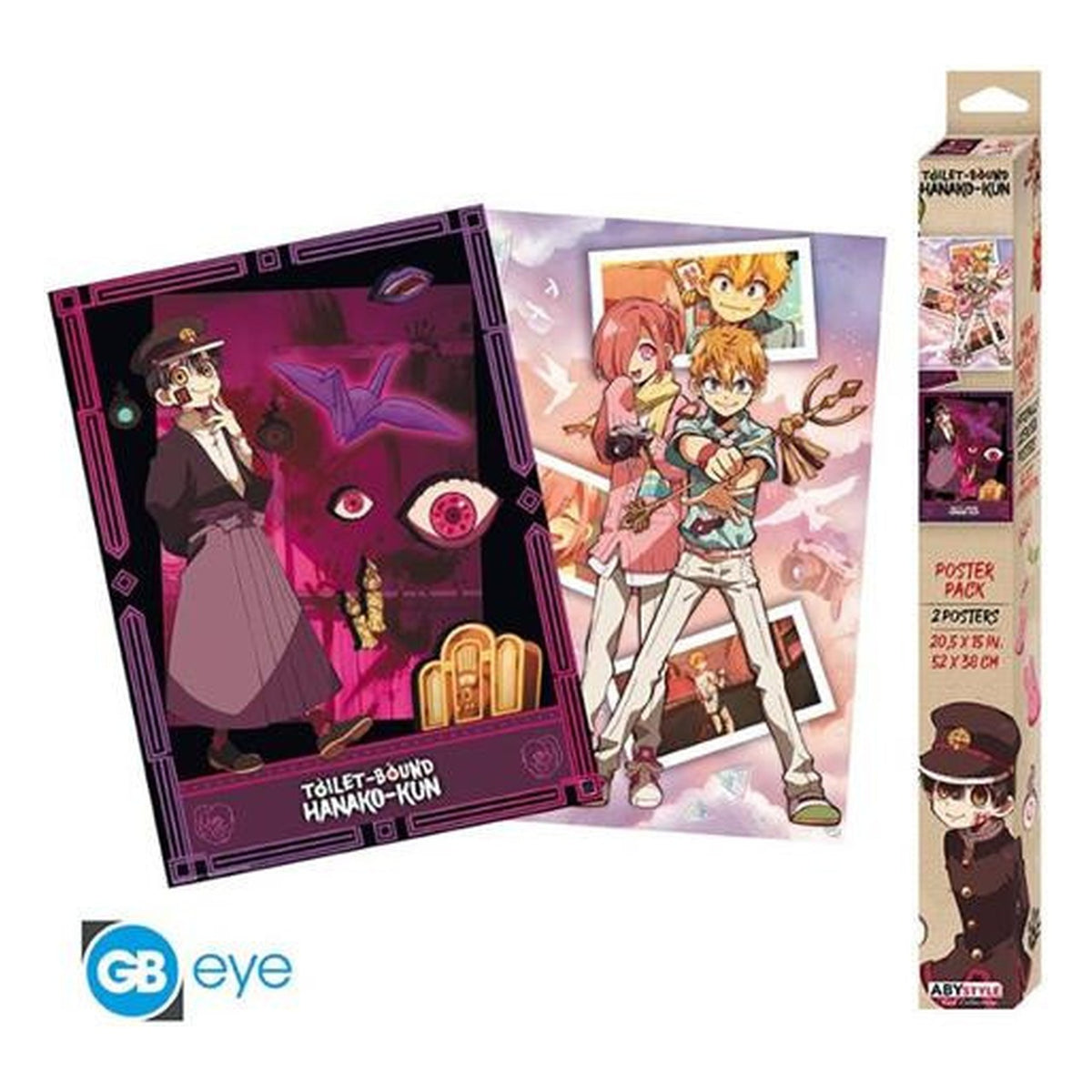 Hokusai - Set 2 Poster Chibi 52x38 cm