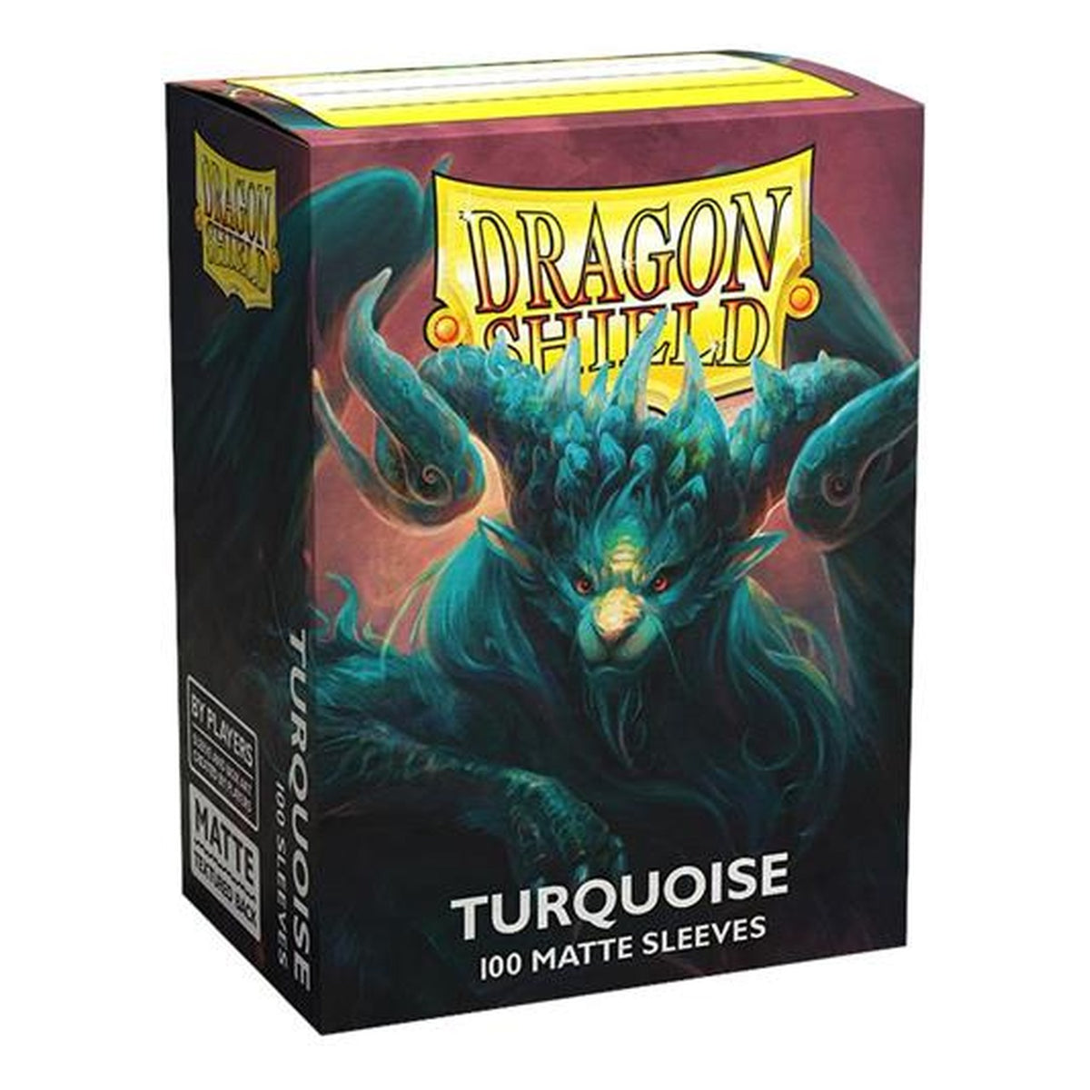 Dragon Shield Matte Turquoise - 100 Bustine Standard