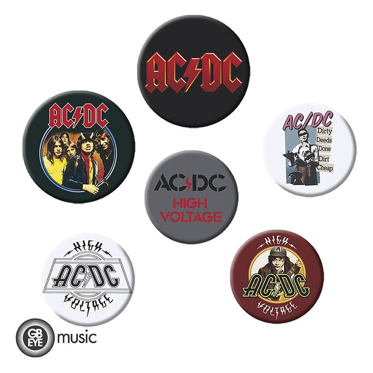 AC/DC: Set 6 Spille Mix
