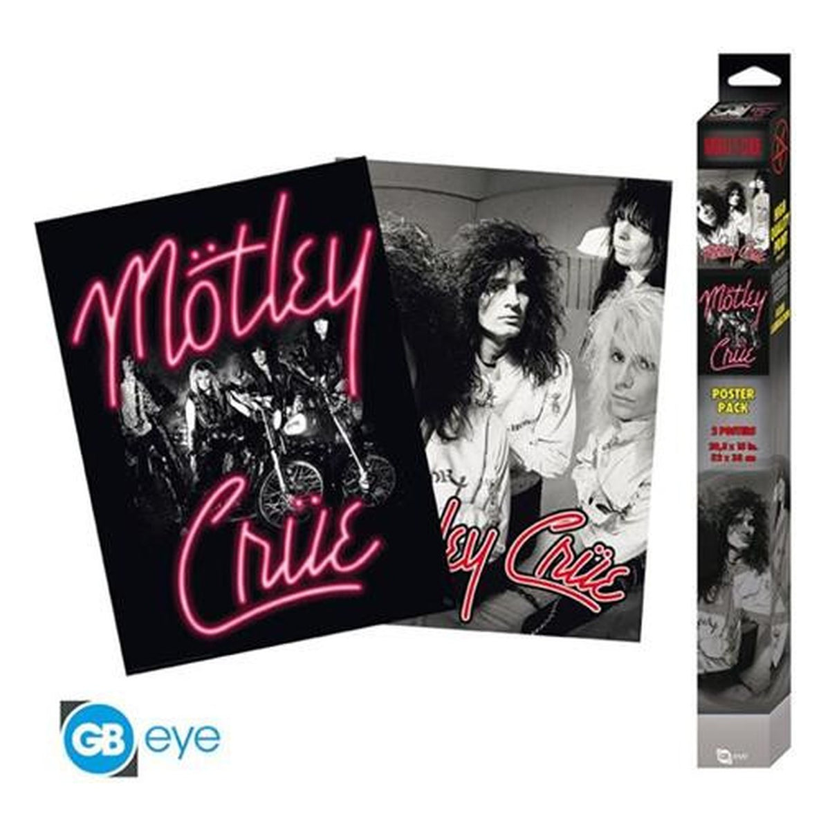 Mötley Crüe: Neon and Straightjackets - Set 2 Poster Chibi 52x38