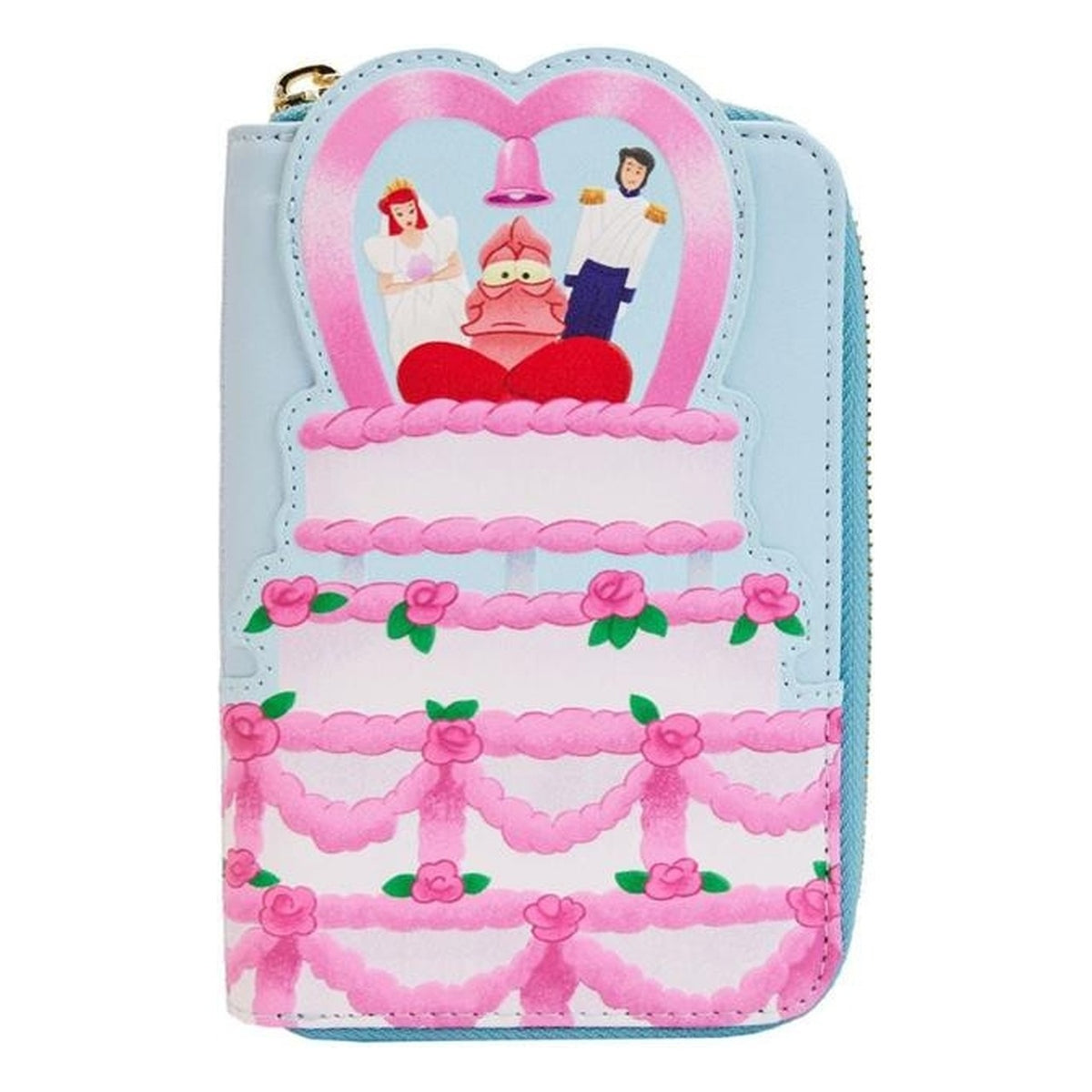 Disney La Sirenetta: Wedding Cake - Portafoglio con Zip