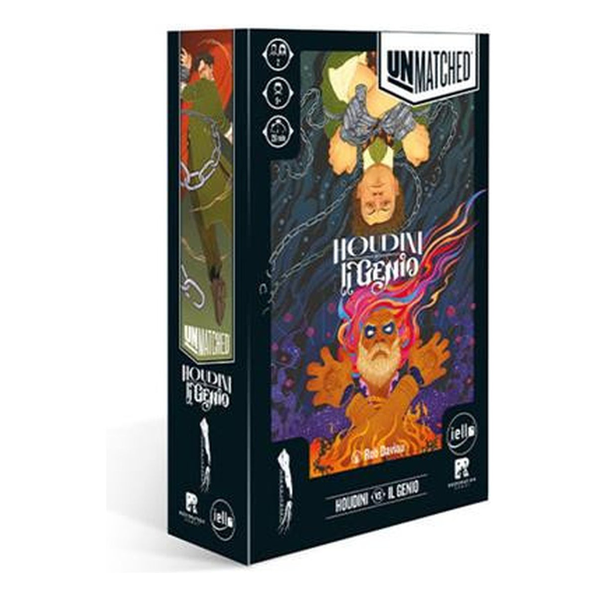 Unmatched: Houdini vs Genio della Lampada - Gioco da Tavolo (ITA)