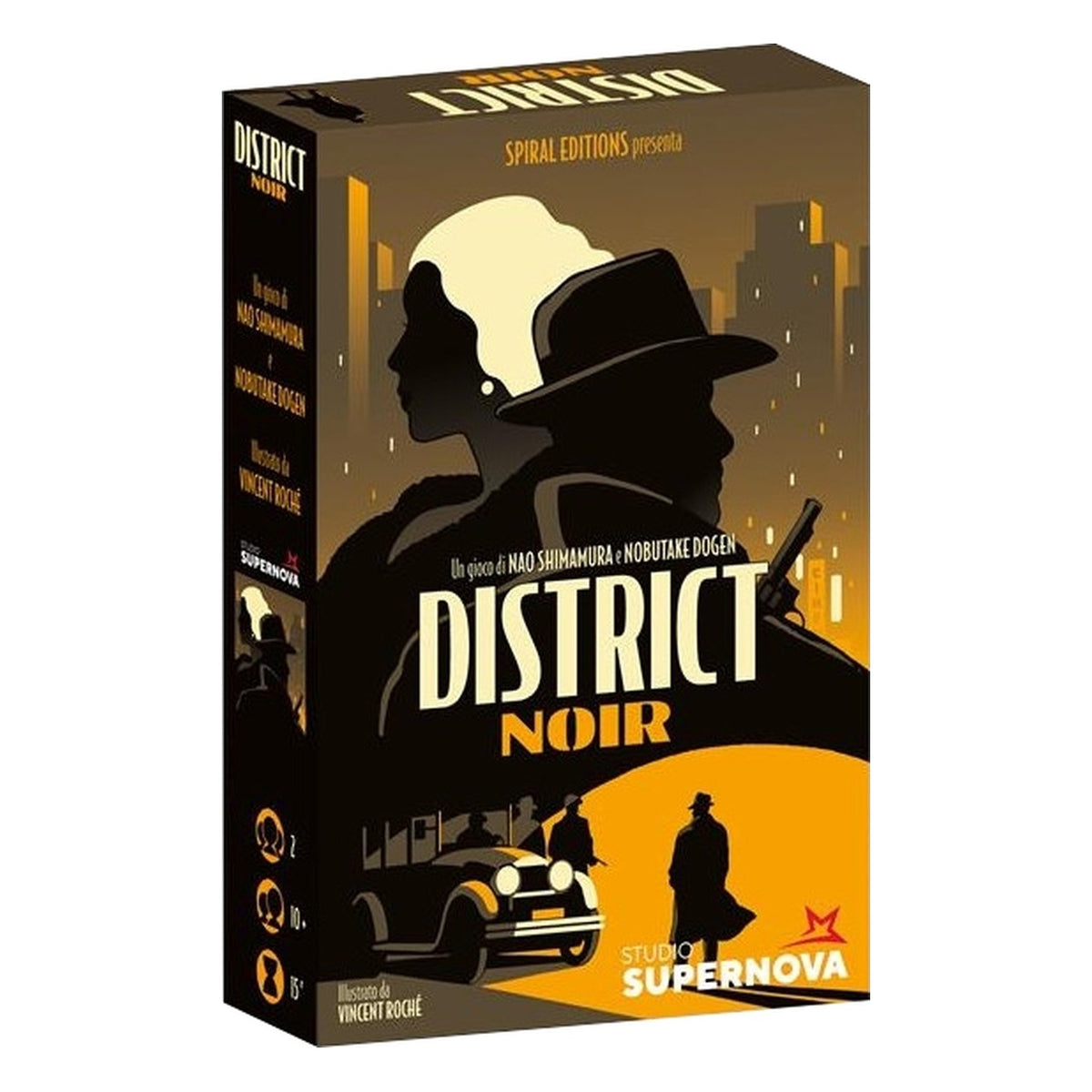 District Noir: Duello all'ultima carta - Gioco da Tavolo (ITA)