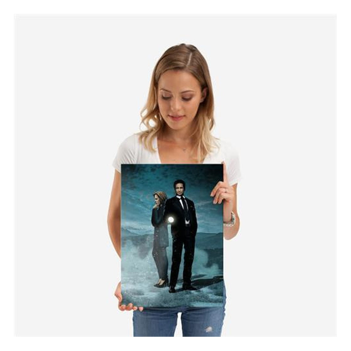 TV Legends: Dana and Fox - Displate
