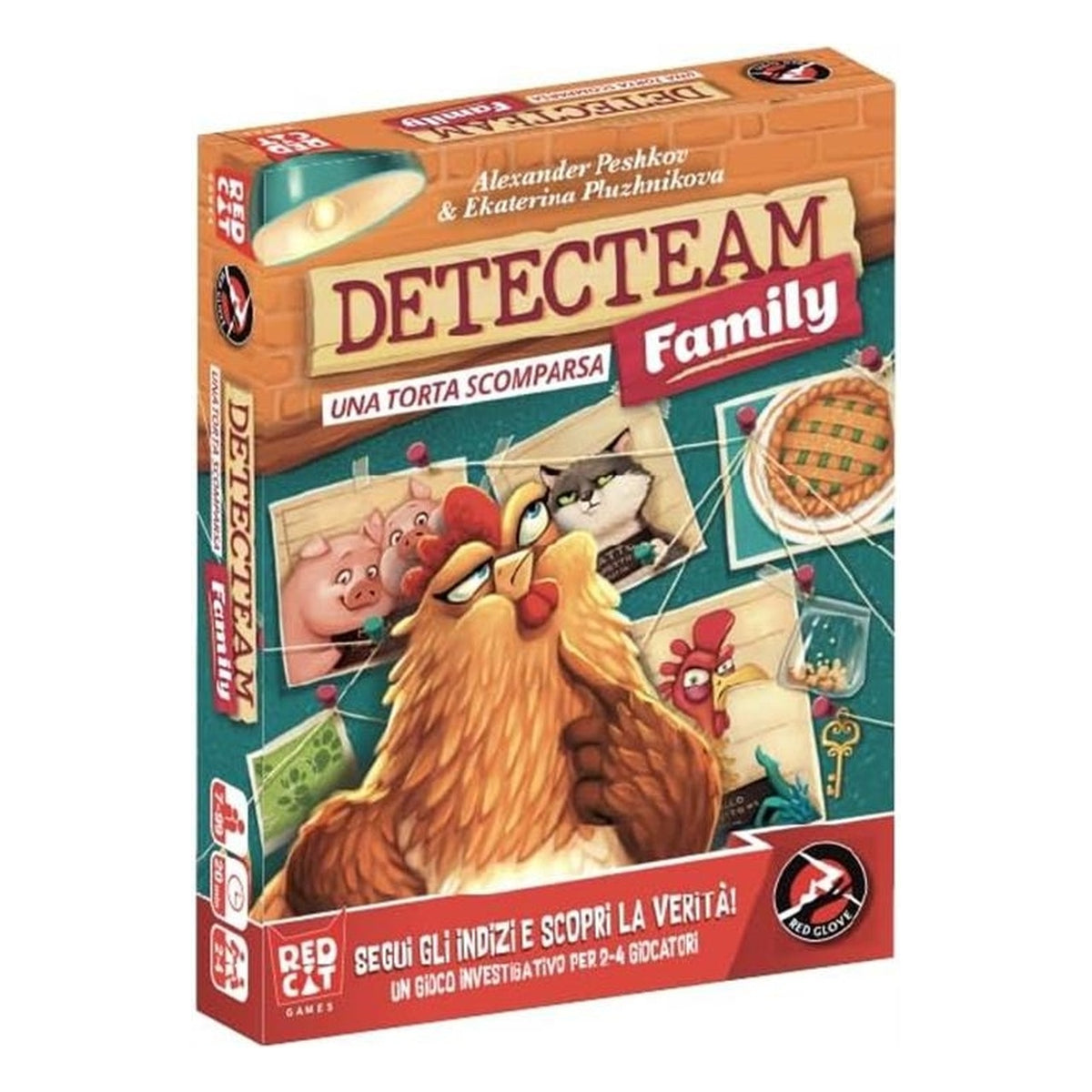 Detecteam: La Torta Scomparsa - Gioco da Tavolo (ITA)