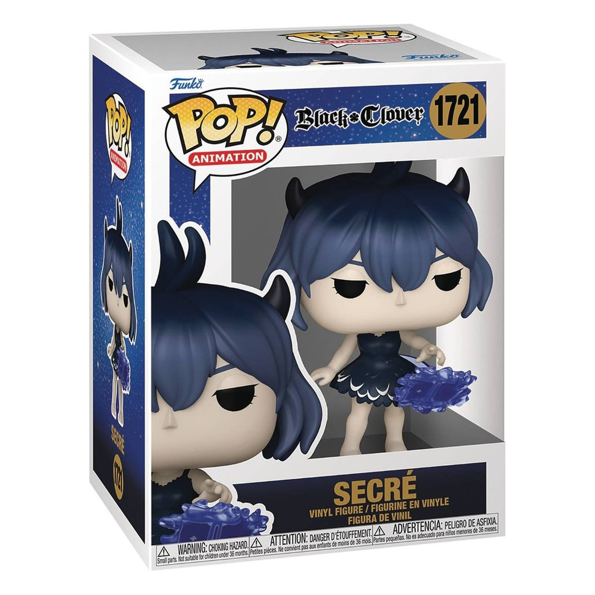 Funko Pop Black Clover: Secre n. 1721 - Figura in Vinile