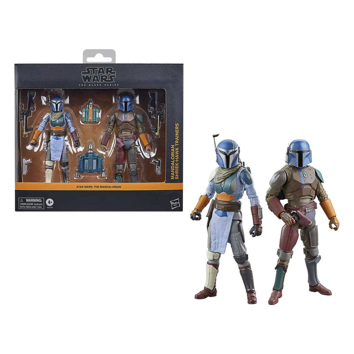 Star Wars The Black Series: Addestratori di Shriek Hawk Mandaloriani - 2 Action Figure 15 cm