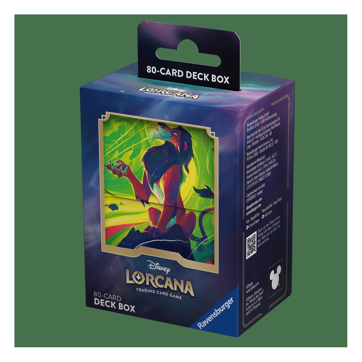 Lorcana: Porta Mazzo Set 6 Scar