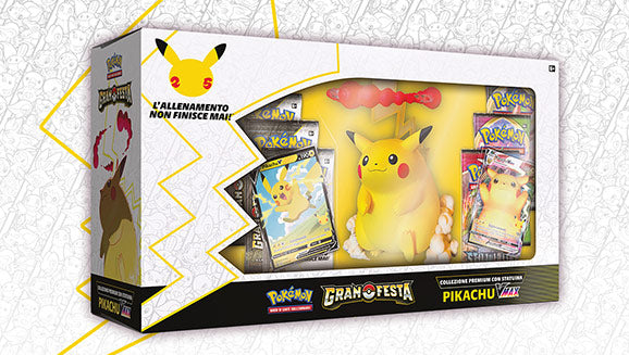 Pokemon TCG - Gran Festa - Premium Collection with Pikachu V Max figure