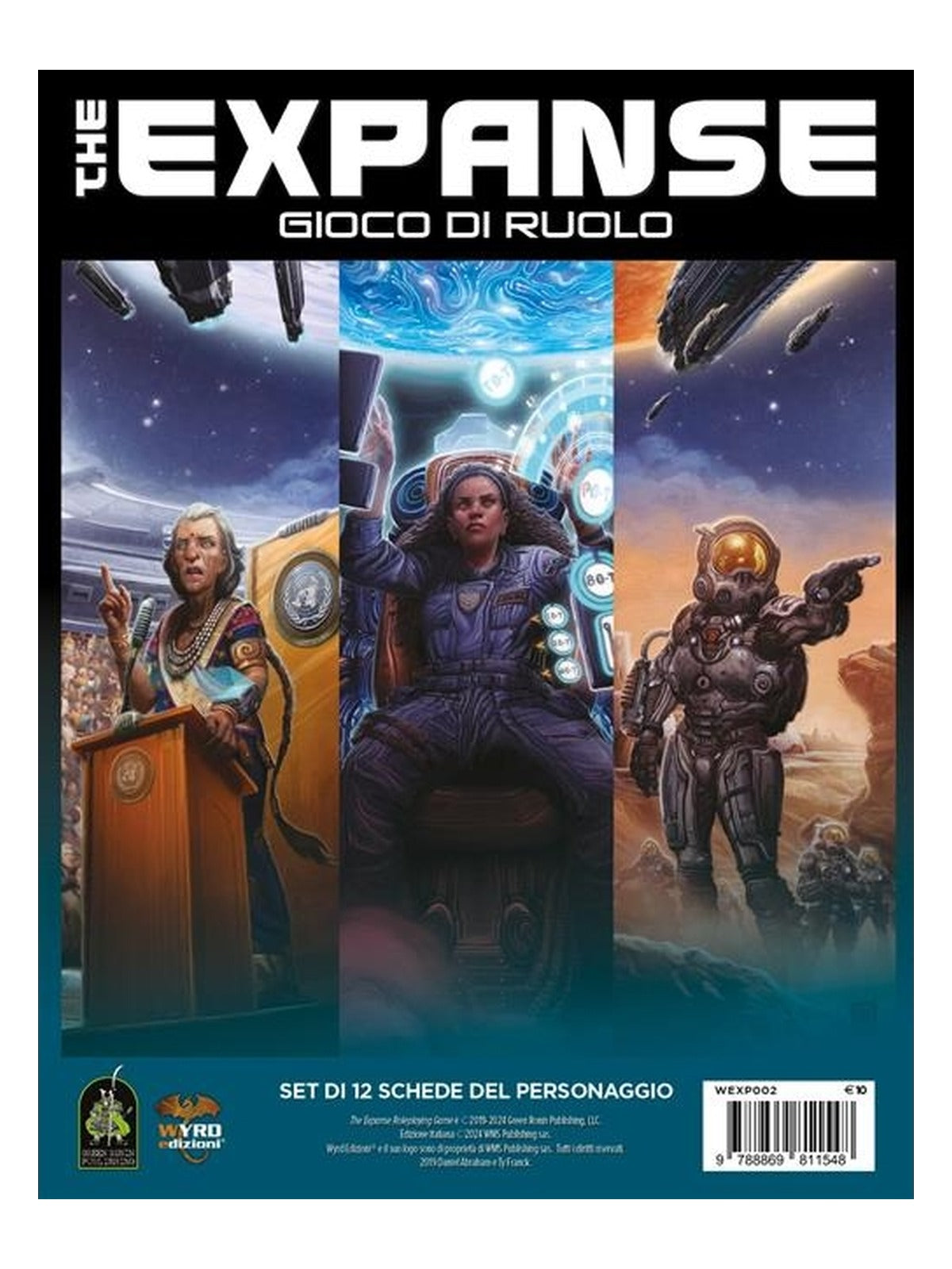 The Expanse: Schede dei Personaggi - Accessorio (ITA)