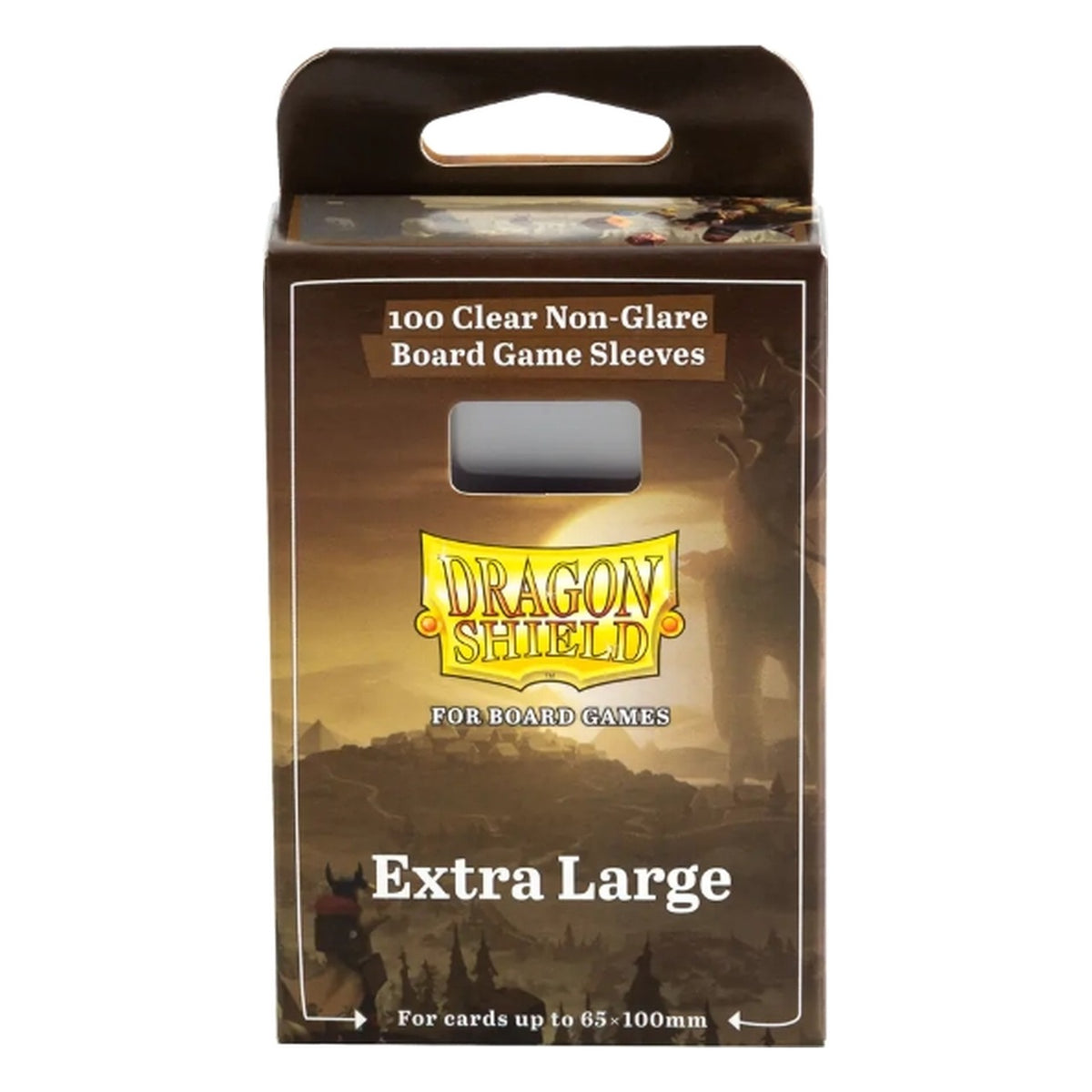 Dragon Shield Extra Large - 100 Bustine per Giochi da Tavolo 65x100