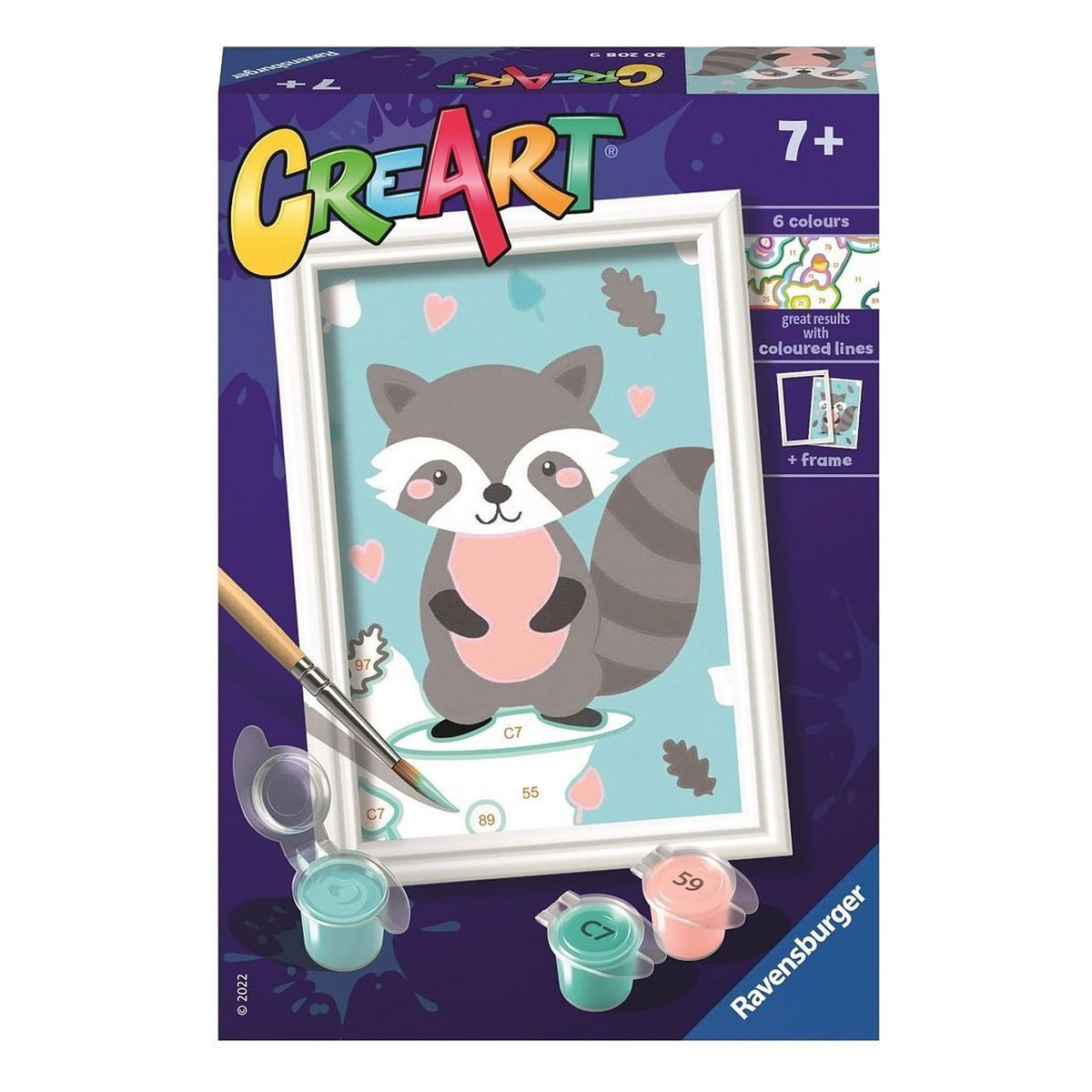 CreArt Cute Racoon - Ravensburger (20208)