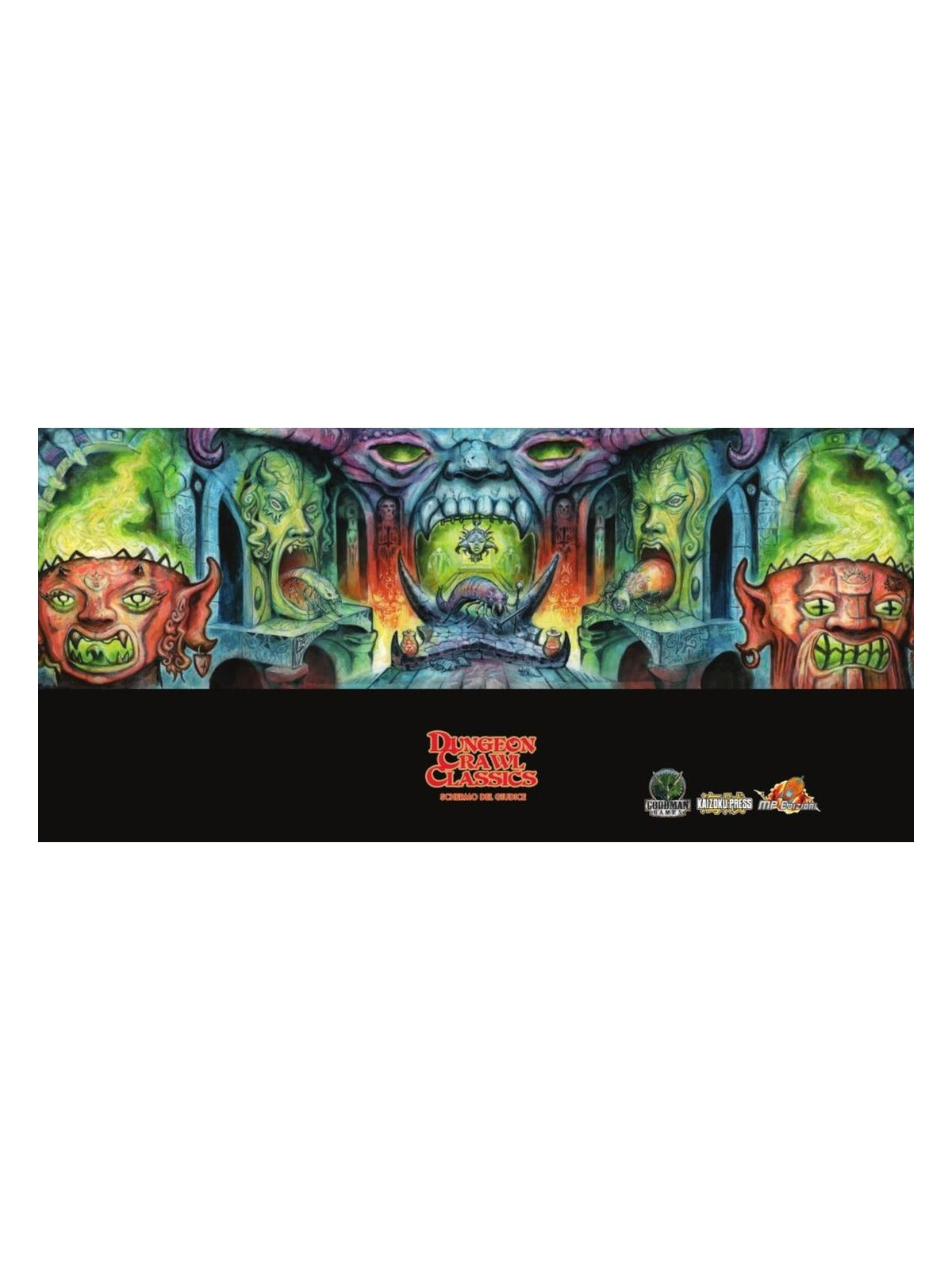 Dungeon Crawl Classics: Schermo del Giudice, Edizione 2025 - Accessorio per Gioco di Ruolo (ITA)