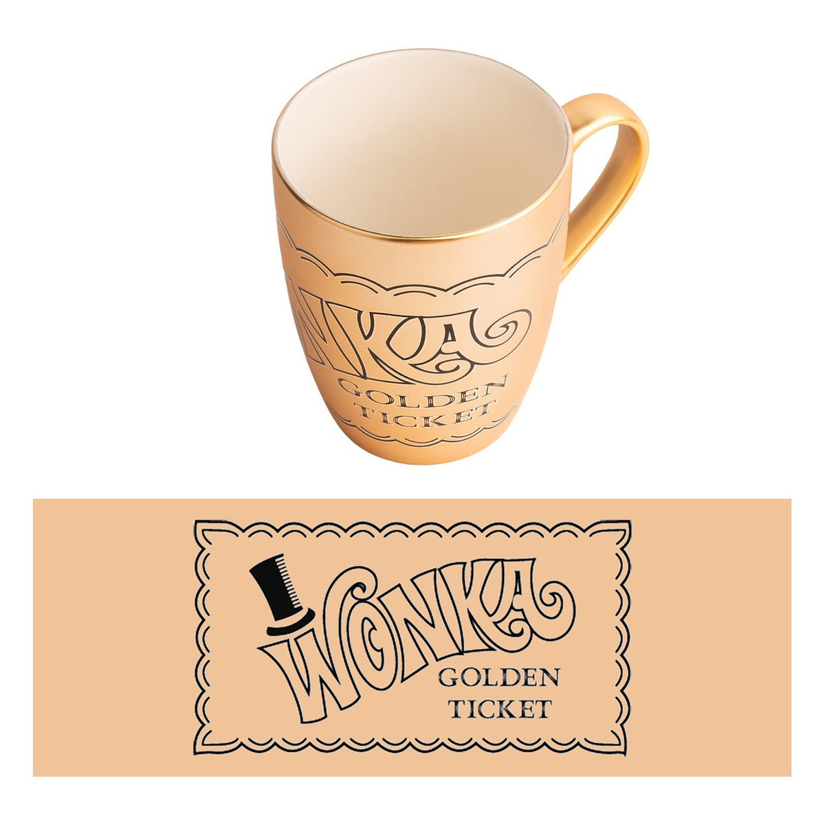 Willy Wonka - Tazza Golden Ticket