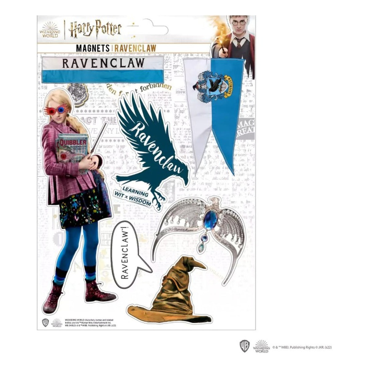 Set Magneti in Spugna Ravenclaw - Harry Potter