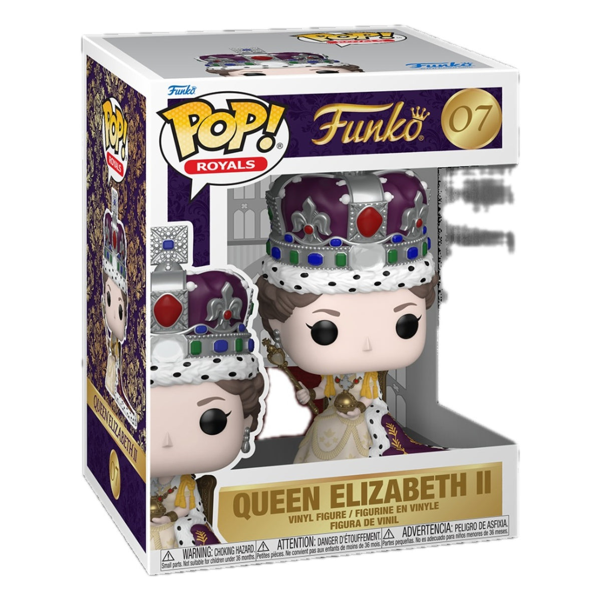 Queen Elizabeth II (Coronation) - Funko Pop Premium