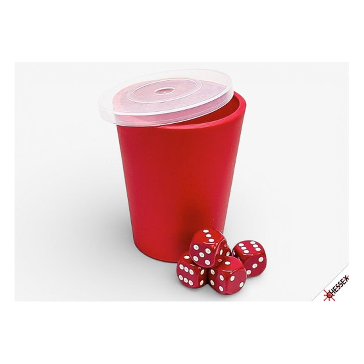 Chessex Cup O Dice Rosso - Gioco di Dadi