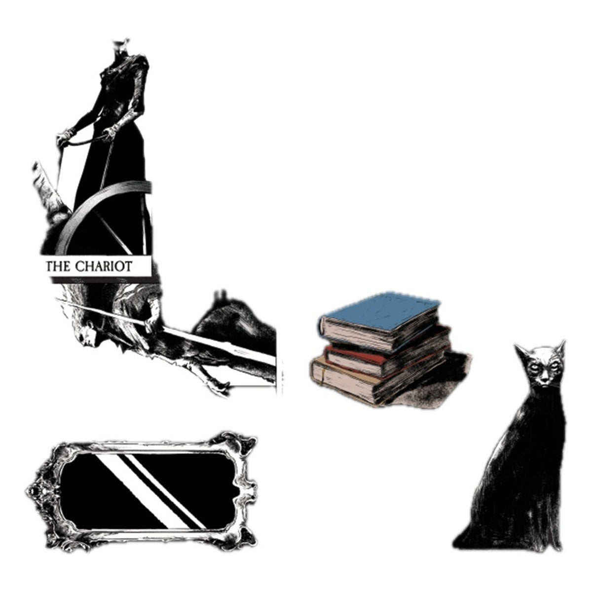 Set Sticker: Dark Academia 1