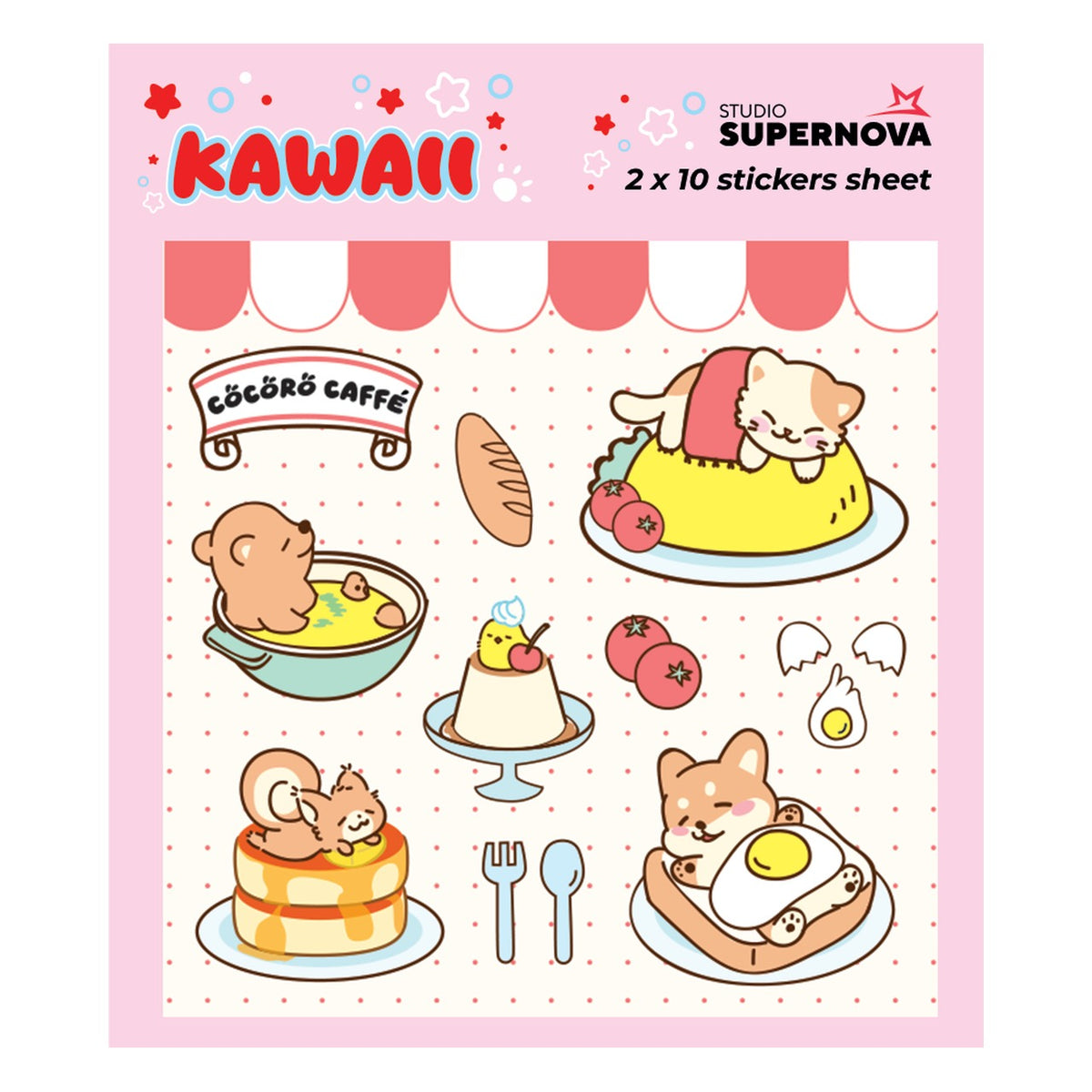 Set Sticker: Kawaii 2