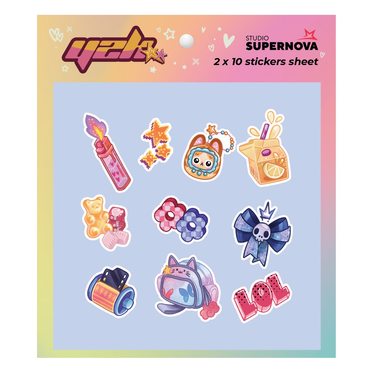 Set Sticker Y2K 3 - Sticker