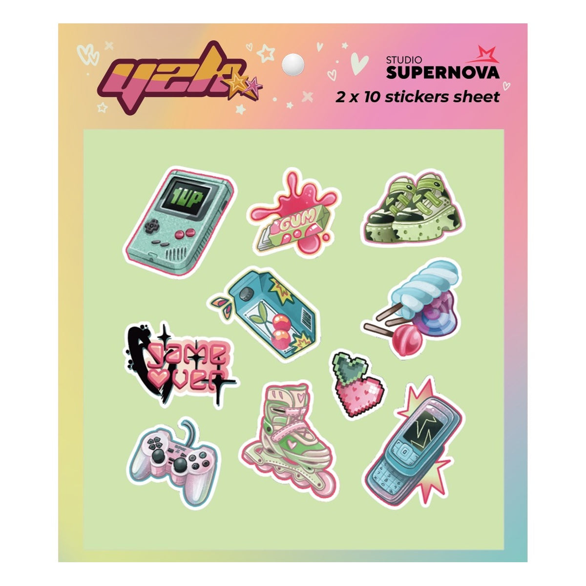 Set Sticker Y2K 2 - Sticker