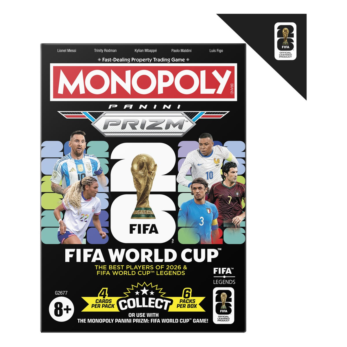 Monopoly FIFA Legends: Booster Pack - Gioco da Tavolo (ITA)