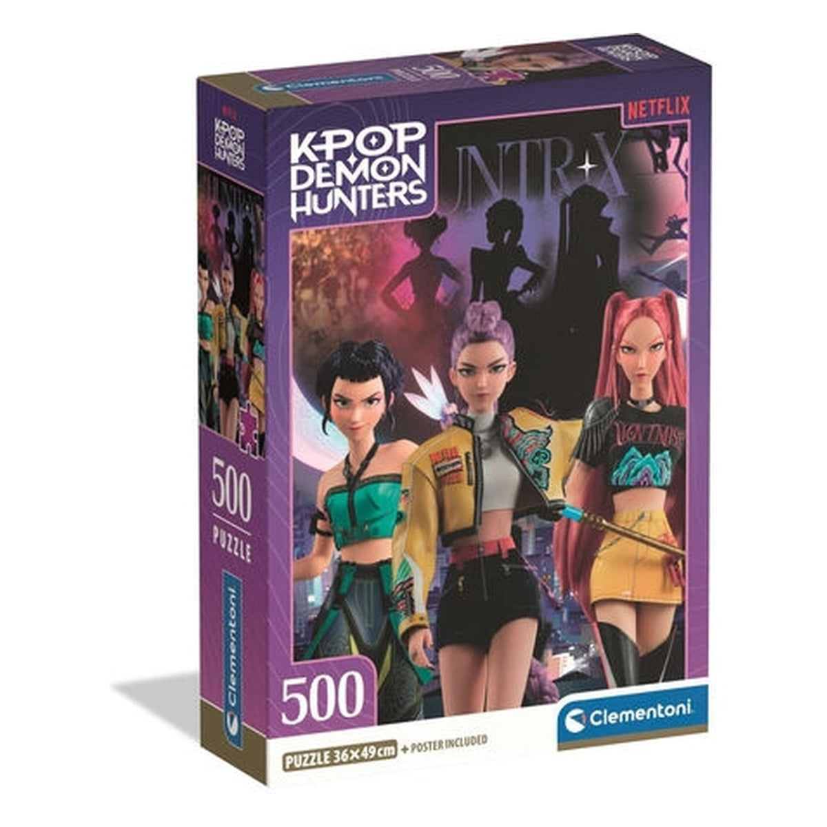 KPop Demon Hunters - Puzzle 500 pezzi Compact 2