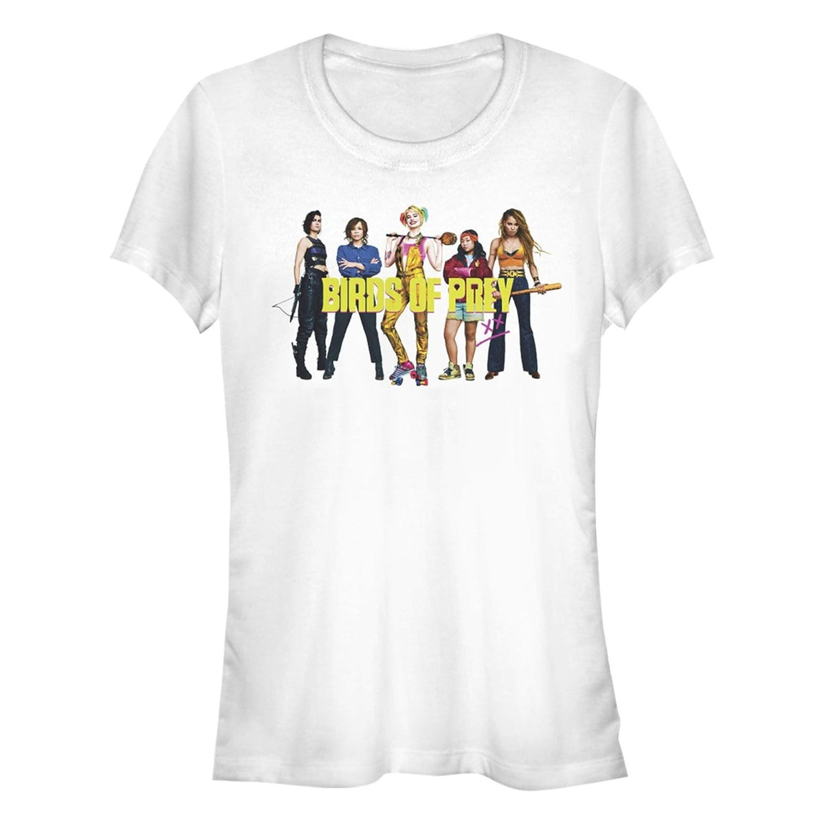 Harley Quinn: Birds of Prey - Maglietta Donna Group Shot L