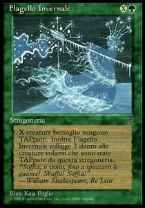 Winter Blast - Legends Italian (Rare)
