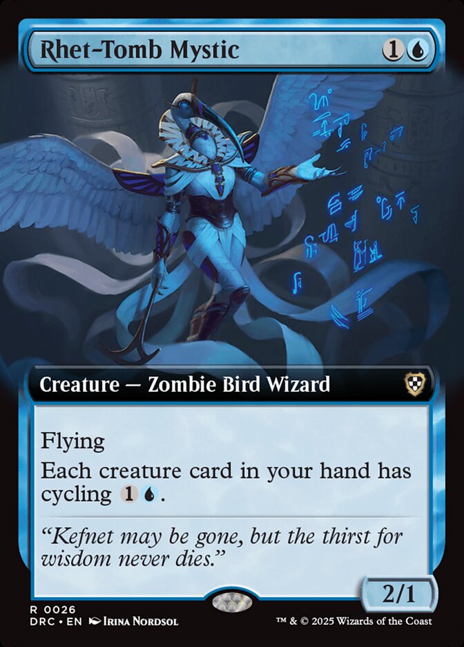 Rhet-Tomb Mystic - Commander: Aetherdrift: Extras