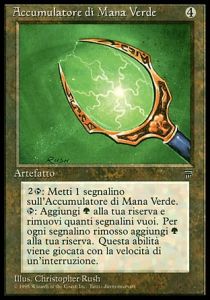 Green Mana Battery - Legends Italian (Uncommon)