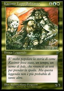 Kasimir the Lone Wolf - Legends Italian (Uncommon)