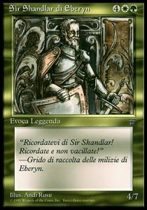 Sir Shandlar of Eberyn - Legends Italian (Uncommon)